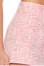 view 6 of 6 SHORT AMORETTA in Red Ivory