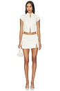 view 5 of 6 JUPE-SHORT LINA in Ivory