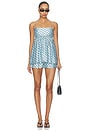 view 5 of 6 Mariko Shorts in Baby Blue