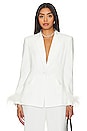 view 1 of 4 X Revolve Herald Feather Blazer in Ivory