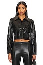 view 1 of 4 X Revolve Lucas Faux Leather Jacket in Black