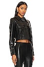 view 2 of 4 X Revolve Lucas Faux Leather Jacket in Black