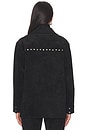 view 3 of 4 Nirvana Suede Jacket in Black