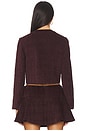 view 3 of 5 Braswell Jacket in Aubergine
