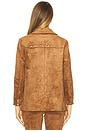 view 3 of 5 x REVOLVE Nirvana Suede Jacket in Pecan