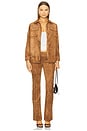 view 4 of 5 x REVOLVE Nirvana Suede Jacket in Pecan