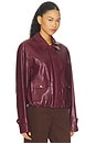 view 4 of 5 Karla Jacket in Burgundy