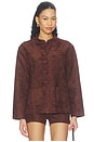 view 1 of 4 CHAQUETA BROOKLYN  in Cocoa