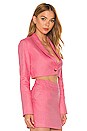 view 2 of 4 X REVOLVE Linen Pembroke Blazer in Bubblegum