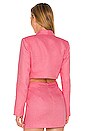 view 3 of 4 X REVOLVE Linen Pembroke Blazer in Bubblegum