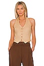 view 1 of 4 CHALECO QUINCY in Beige