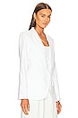 view 3 of 5 x REVOLVE Jane Linen Blazer in White