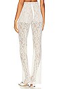 view 3 of 4 X Revolve Warner Lace Pant in Ivory