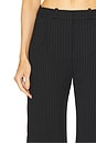 view 6 of 6 x REVOLVE Slater Pants in Black Ivory Pinstripe