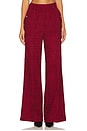 view 1 of 6 PANTALON JANE in Wine