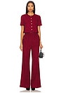 view 5 of 6 PANTALON JANE in Wine