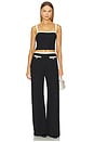 view 5 of 6 x REVOLVE Windsor Pant in Black & Ivory
