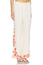 view 2 of 6 PANTALONES CORALINE in Natural Combo