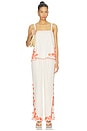 view 5 of 6 PANTALONES CORALINE in Natural Combo