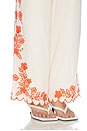 view 6 of 6 PANTALONES CORALINE in Natural Combo