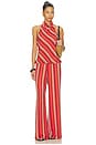 view 5 of 6 PANTALONES MARIKO in Soleil Stripes Print