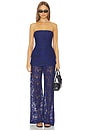 view 5 of 6 PANTALON MARIKO in Navy