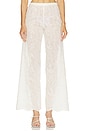 view 1 of 6 PANTALON MARIKO in Eggshell