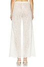 view 4 of 6 PANTALON MARIKO in Eggshell