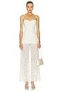view 5 of 6 PANTALON MARIKO in Eggshell