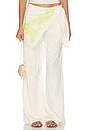 view 1 of 6 PANTALON CALANDRA  in Natural & Sunshine