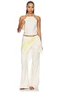 view 5 of 6 PANTALON CALANDRA  in Natural & Sunshine