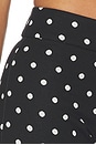 view 7 of 7 PANTALON CAPRI NICO in Black & Ivory