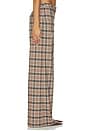 view 4 of 6 SADDLER  パンツ in Brown Combo