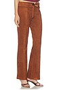 view 2 of 6 Robin Suede Pants in Chestnut