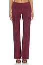 view 1 of 6 Regency Pants in Burgundy