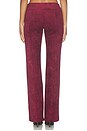 view 5 of 6 Regency Pants in Burgundy