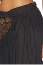 view 7 of 6 Calandra Pant in Black & Brown