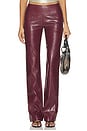 view 1 of 6 Regency Pant in Burgundy