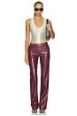 view 6 of 6 Regency Pant in Burgundy