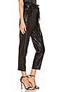 view 2 of 4 Tessi Faux Leather Pant in Black