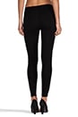 view 3 of 6 Ponti/Vegan Leather Legging in Black