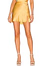view 1 of 4 x REVOLVE Mini Ludlow Slit Skirt in Citron