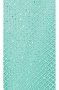 view 5 of 5 X Revolve Niecy Mesh Sparkle Mini Skirt in Aqua