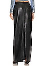view 3 of 4 X Revolve Dossi Faux Leather Maxi Skirt in Black