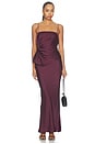 view 6 of 6 JUPE MACI in Oxblood