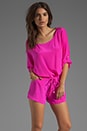 view 1 of 7 Bailey Romper in Hot Pink