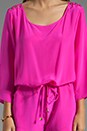 view 5 of 7 Bailey Romper in Hot Pink