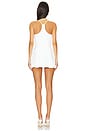 view 3 of 3 Blair Belted Romper in Ivory