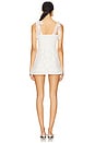 view 3 of 4 Keenan Skort Romper in White