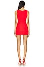 view 3 of 3 Maven Skort Romper in Crimson